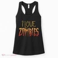 I Heart love Zombies Women's Tank Top thumb 0