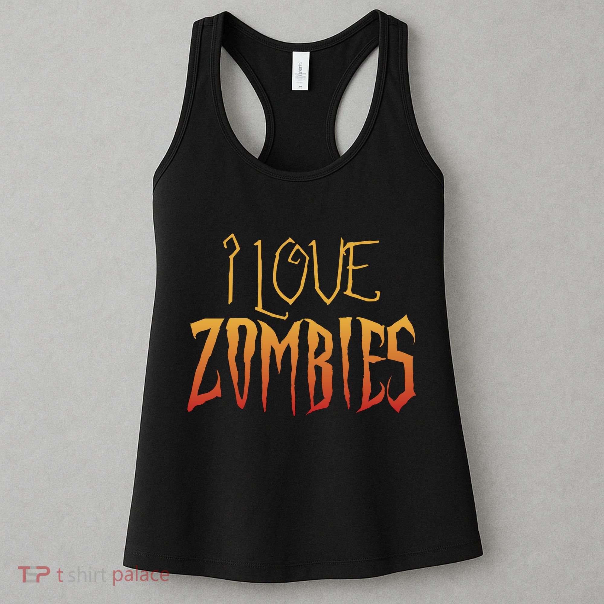 I Heart love Zombies Women's Tank Top
