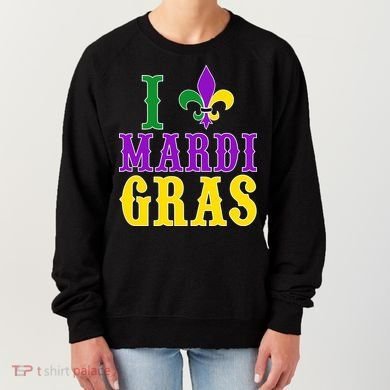I Heart Mardi Gras Women's Sweatshirt