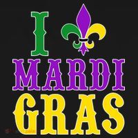 I Heart Mardi Gras Doggie Tank thumb 4