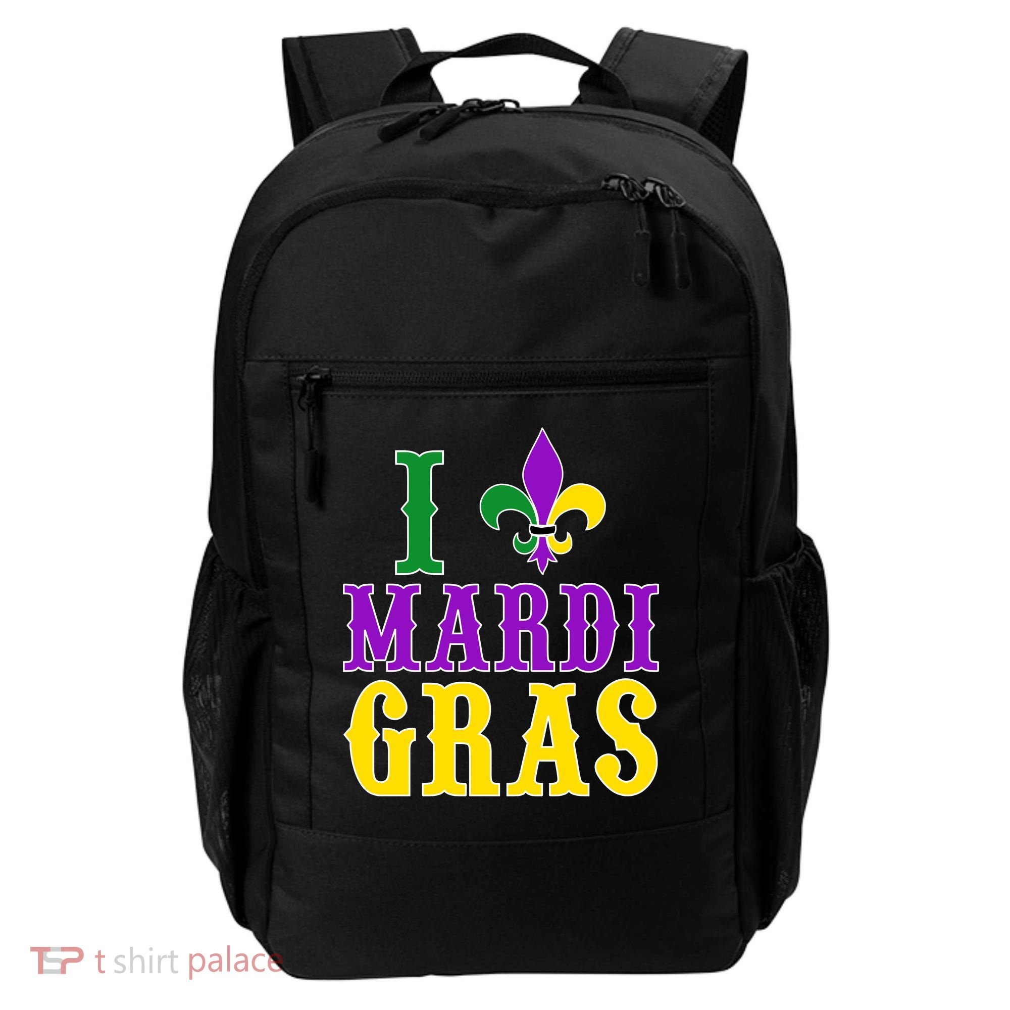 I Heart Mardi Gras Backpack