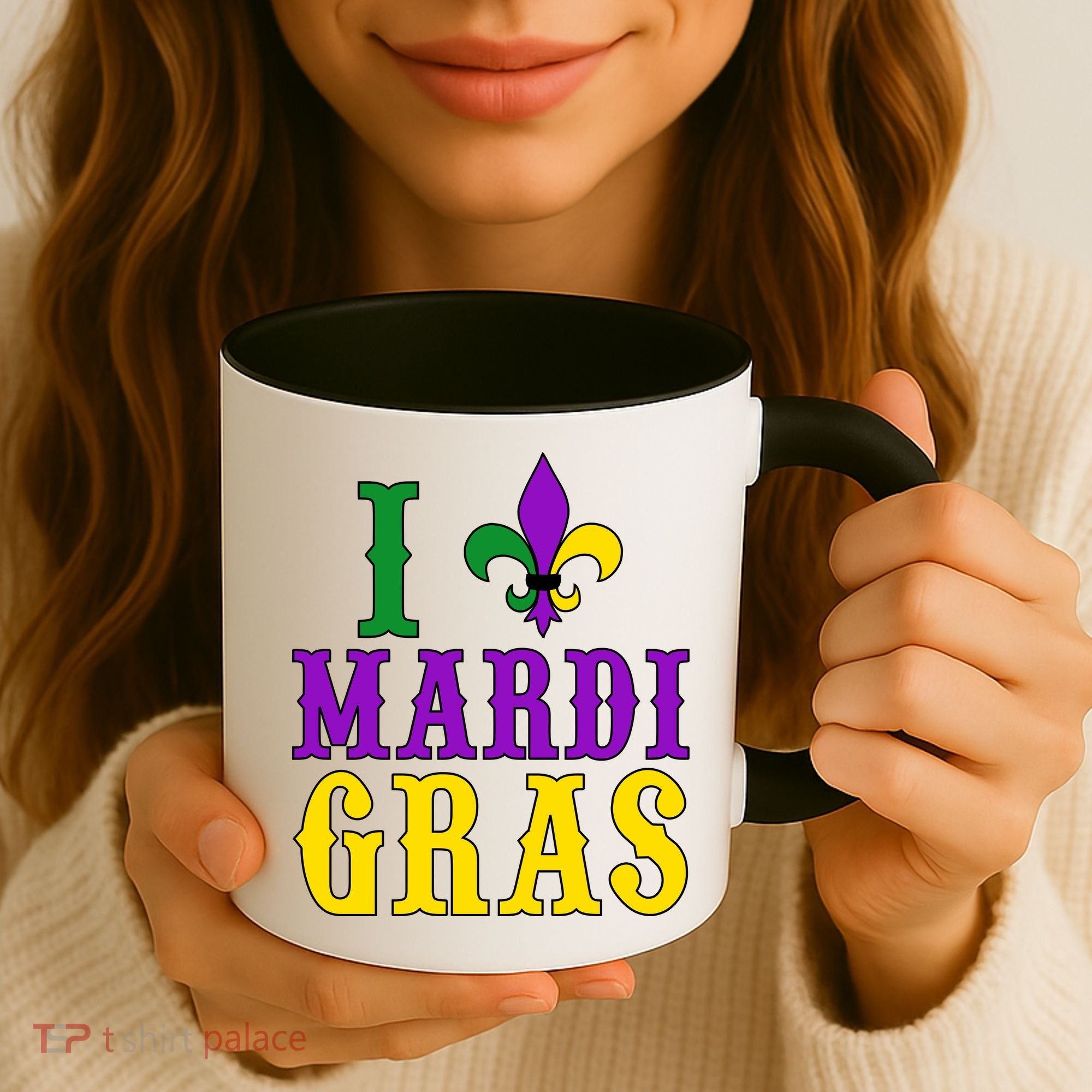 I Heart Mardi Gras Coffee Mug