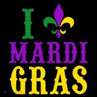 I Heart Mardi Gras Coffee Mug thumb 5
