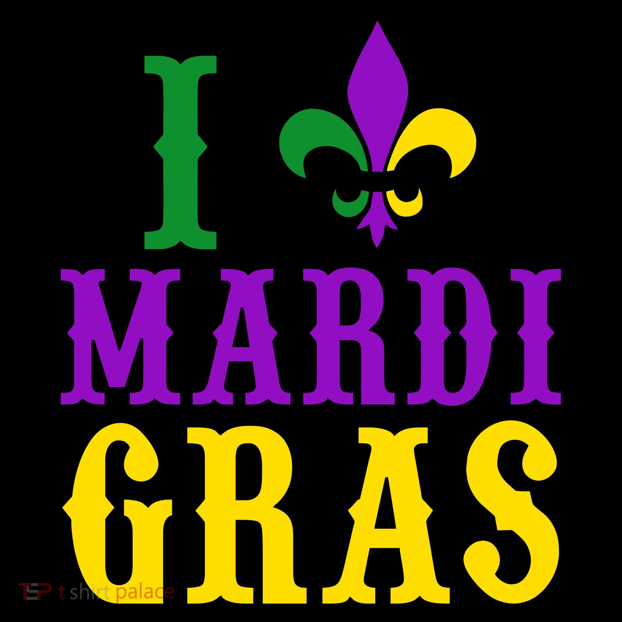 I Heart Mardi Gras Coffee Mug