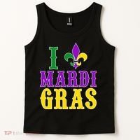 I Heart Mardi Gras Tank Top thumb 2