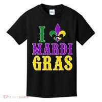 I Heart Mardi Gras Kids T-Shirt thumb 0