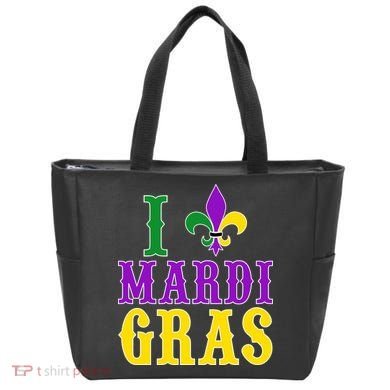 I Heart Mardi Gras Tote Bag