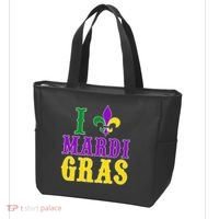 I Heart Mardi Gras Tote Bag thumb 3