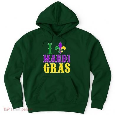 I Heart Mardi Gras Hoodie