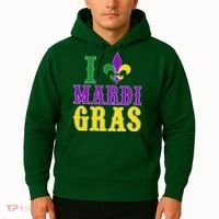 I Heart Mardi Gras Hoodie thumb 2