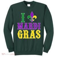 I Heart Mardi Gras Sweatshirt thumb 0
