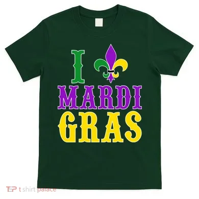 I Heart Mardi Gras T-Shirt