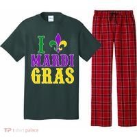I Heart Mardi Gras Pajama Set thumb 0