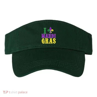 I Heart Mardi Gras Visor