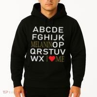 I Heart Melanin Alphabet  Hoodie thumb 2