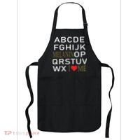 I Heart Melanin Alphabet  Apron thumb 0