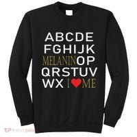 I Heart Melanin Alphabet  Sweatshirt thumb 0
