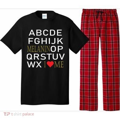 I Heart Melanin Alphabet  Pajama Set