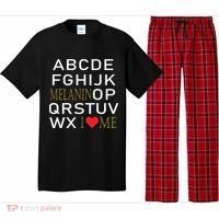I Heart Melanin Alphabet  Pajama Set thumb 0