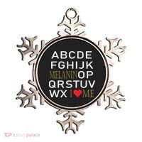 I Heart Melanin Alphabet  Ornament thumb 0