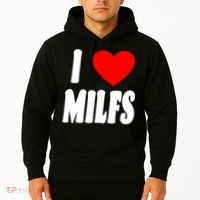 I Heart Milfs Hoodie thumb 2