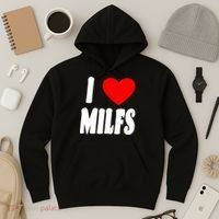 I Heart Milfs Hoodie thumb 3