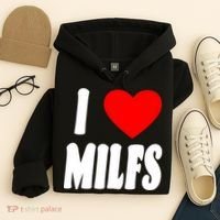 I Heart Milfs Hoodie thumb 4