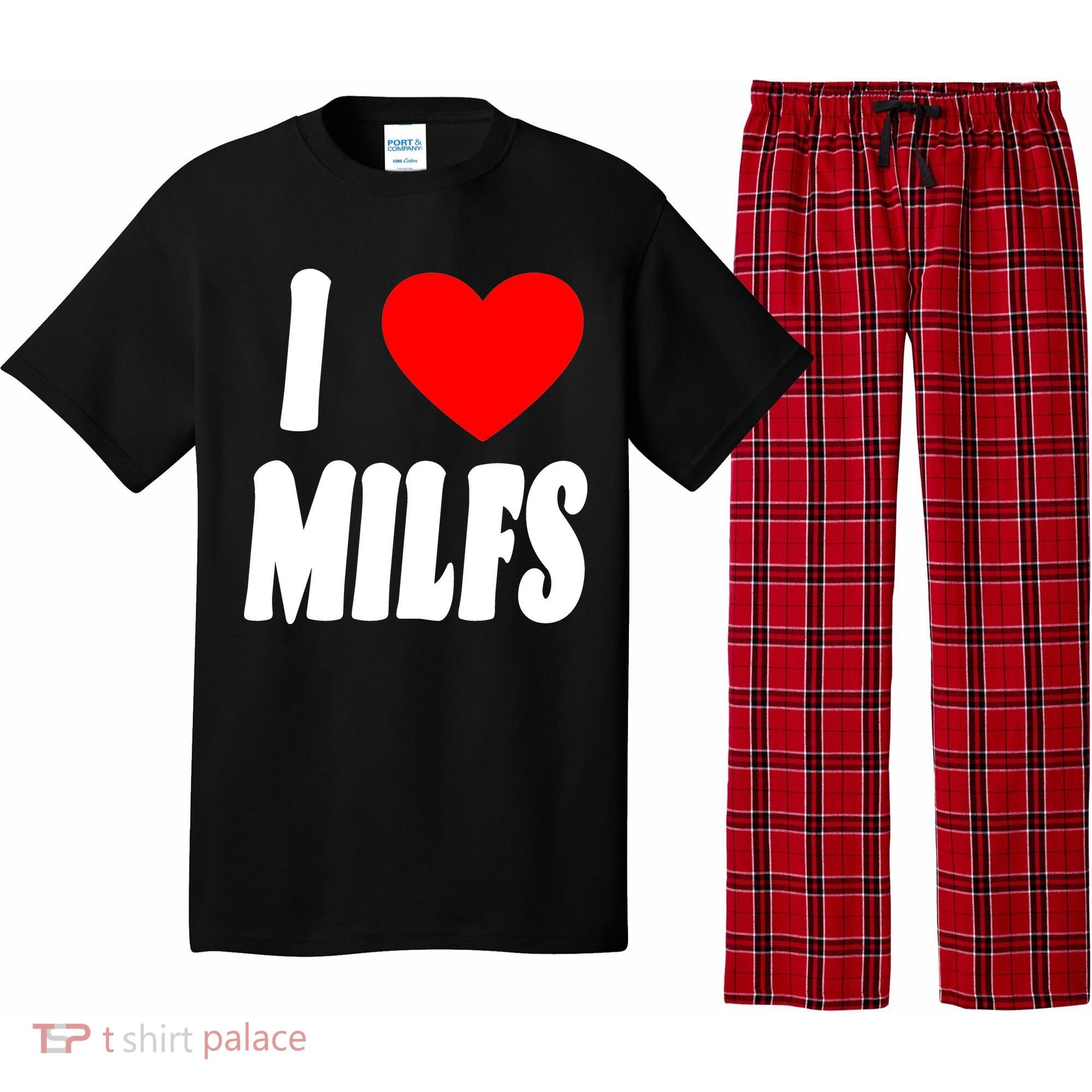 I Heart Milfs Pajama Set
