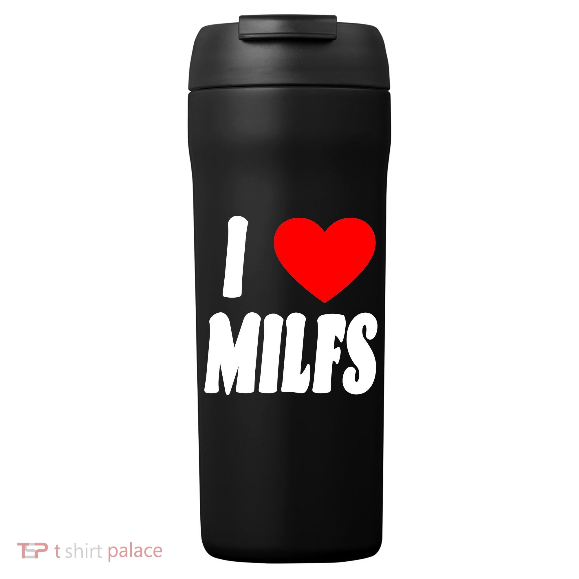 I Heart Milfs 24oz Duet Stainless Steel Tumbler