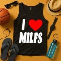 I Heart Milfs Tank Top thumb 4