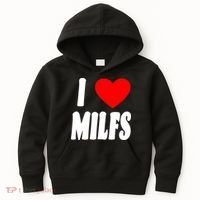 I Heart Milfs Kids Hoodie thumb 0