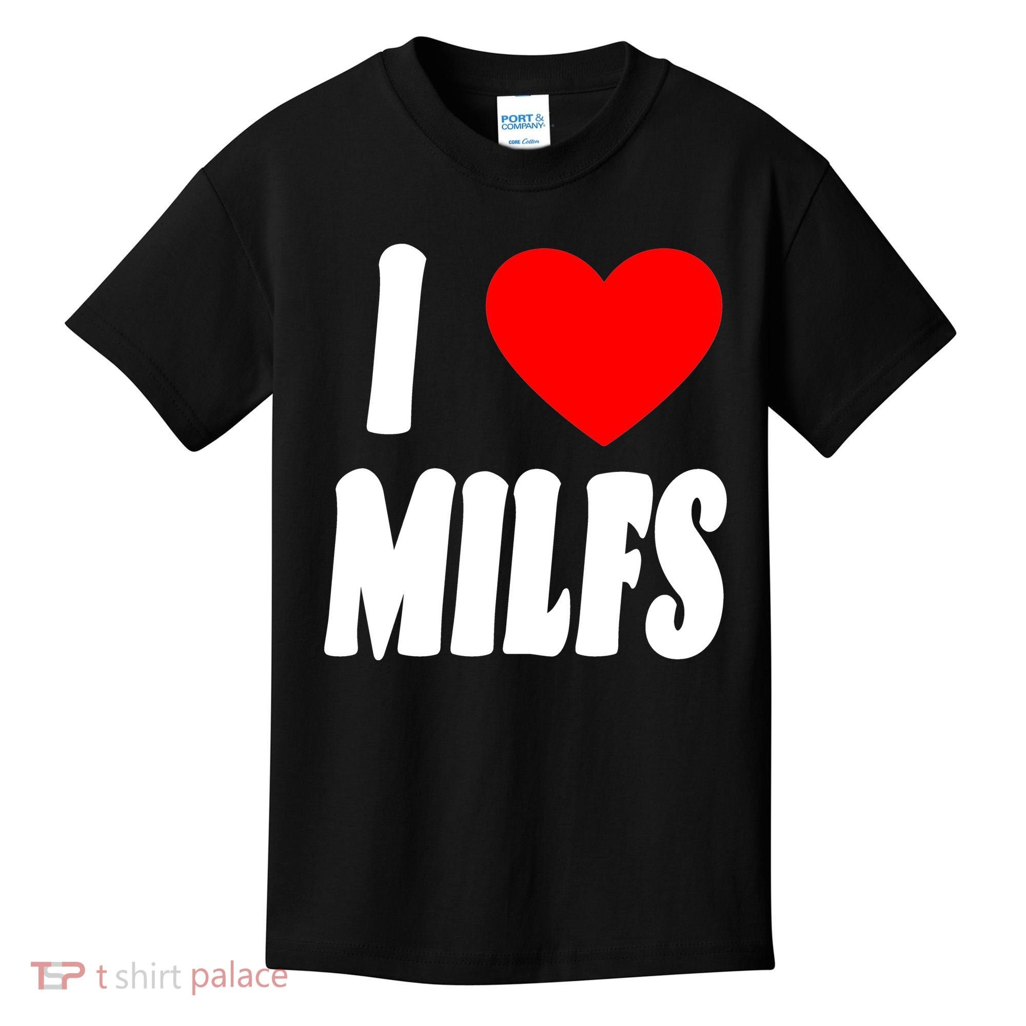 I Heart Milfs Kids T-Shirt