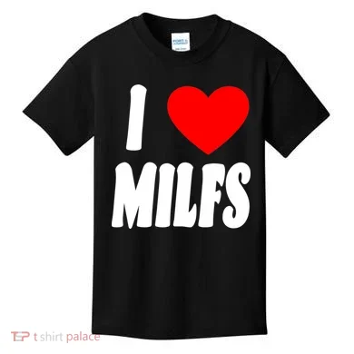 I Heart Milfs Kids T-Shirt