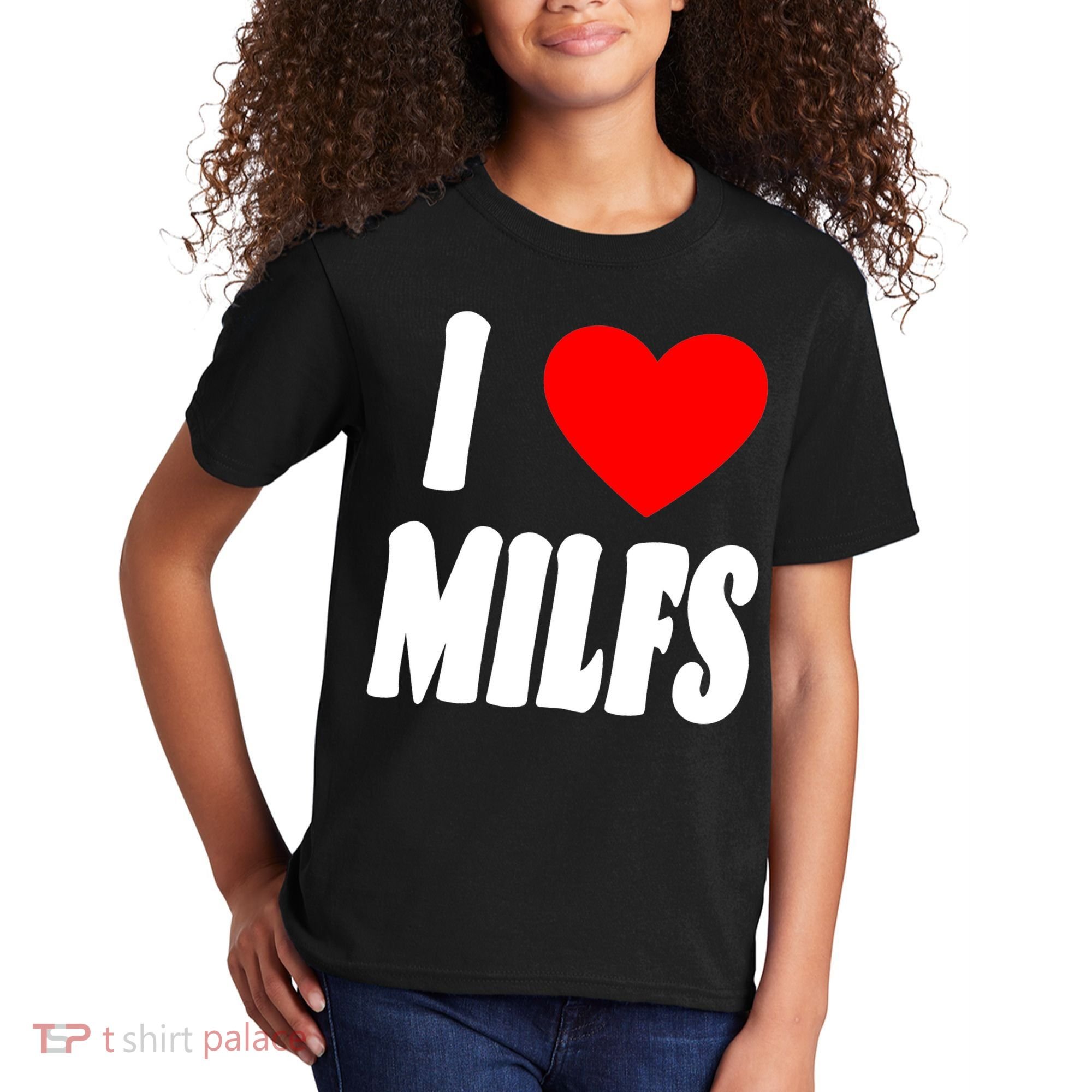I Heart Milfs Kids T-Shirt