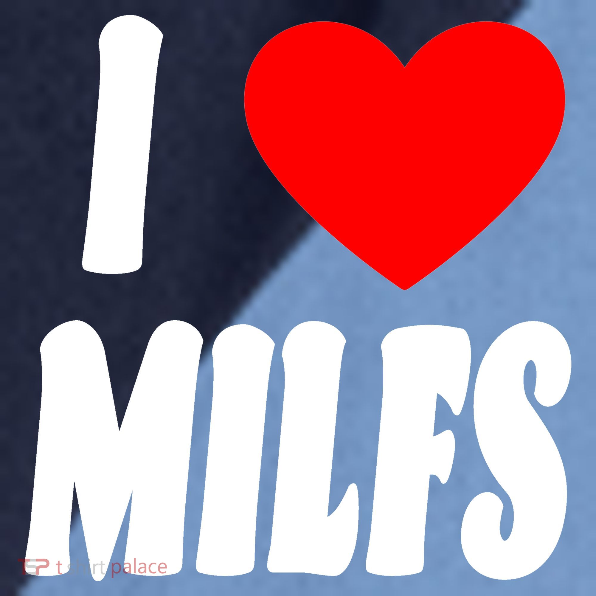 I Heart Milfs Raglan Baseball Sleeve Shirt