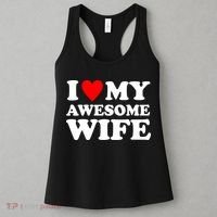 I Heart My Awesome Wife Women's Tank Top thumb 3