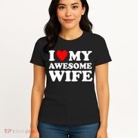 I Heart My Awesome Wife Women's T-Shirt thumb 4