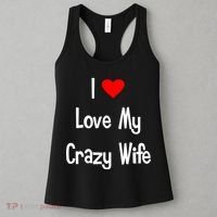 I Heart My Crazy Wife Women's Tank Top thumb 3