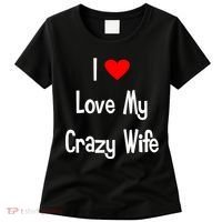 I Heart My Crazy Wife Women's T-Shirt thumb 0