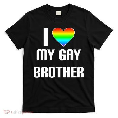 I Heart My Gay Brother T-Shirt