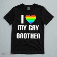 I Heart My Gay Brother T-Shirt thumb 5