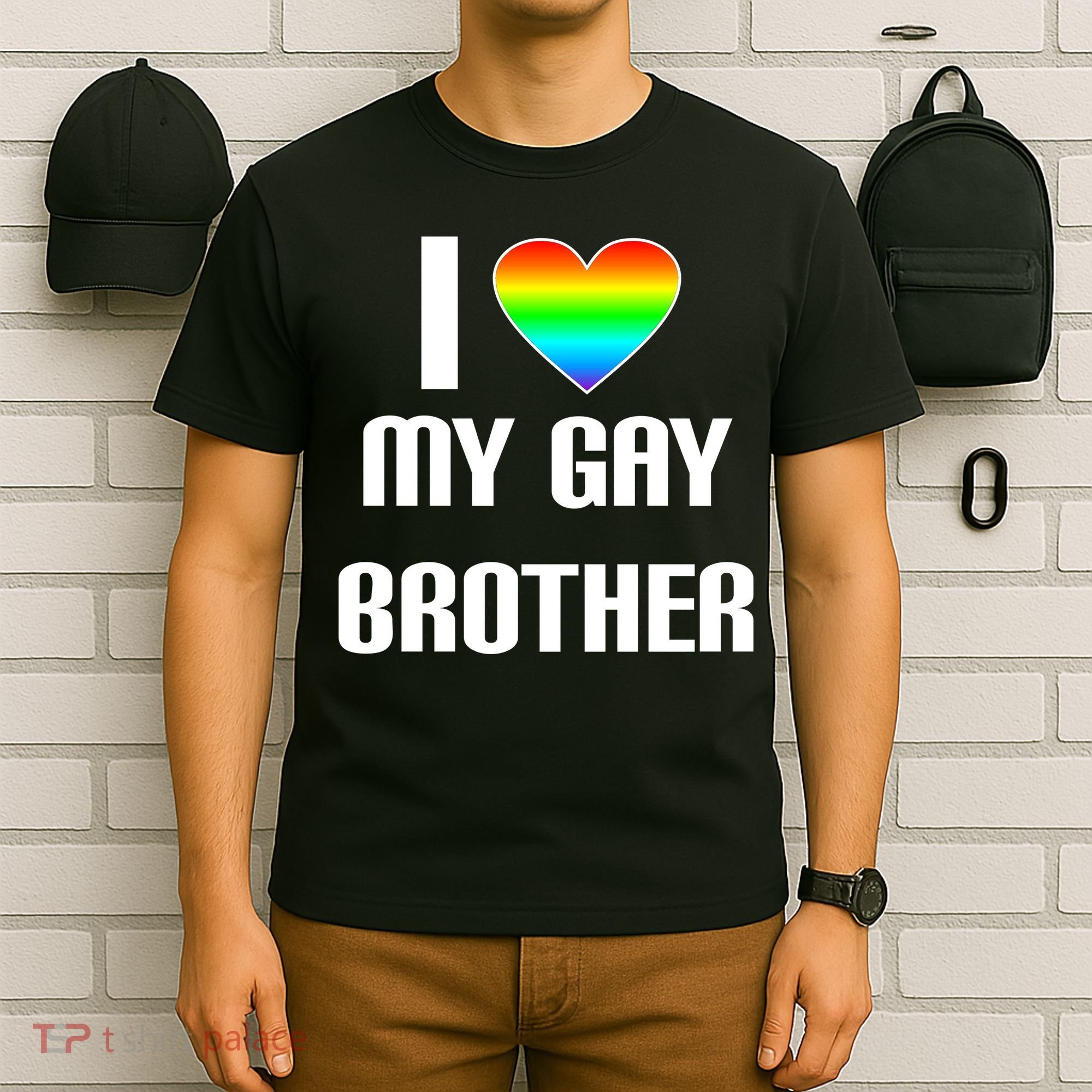 I Heart My Gay Brother T-Shirt