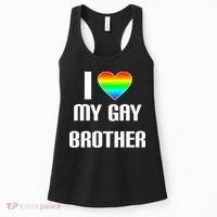 I Heart My Gay Brother Women's Tank Top thumb 0