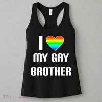I Heart My Gay Brother Women's Tank Top thumb 3