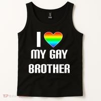 I Heart My Gay Brother Tank Top thumb 2