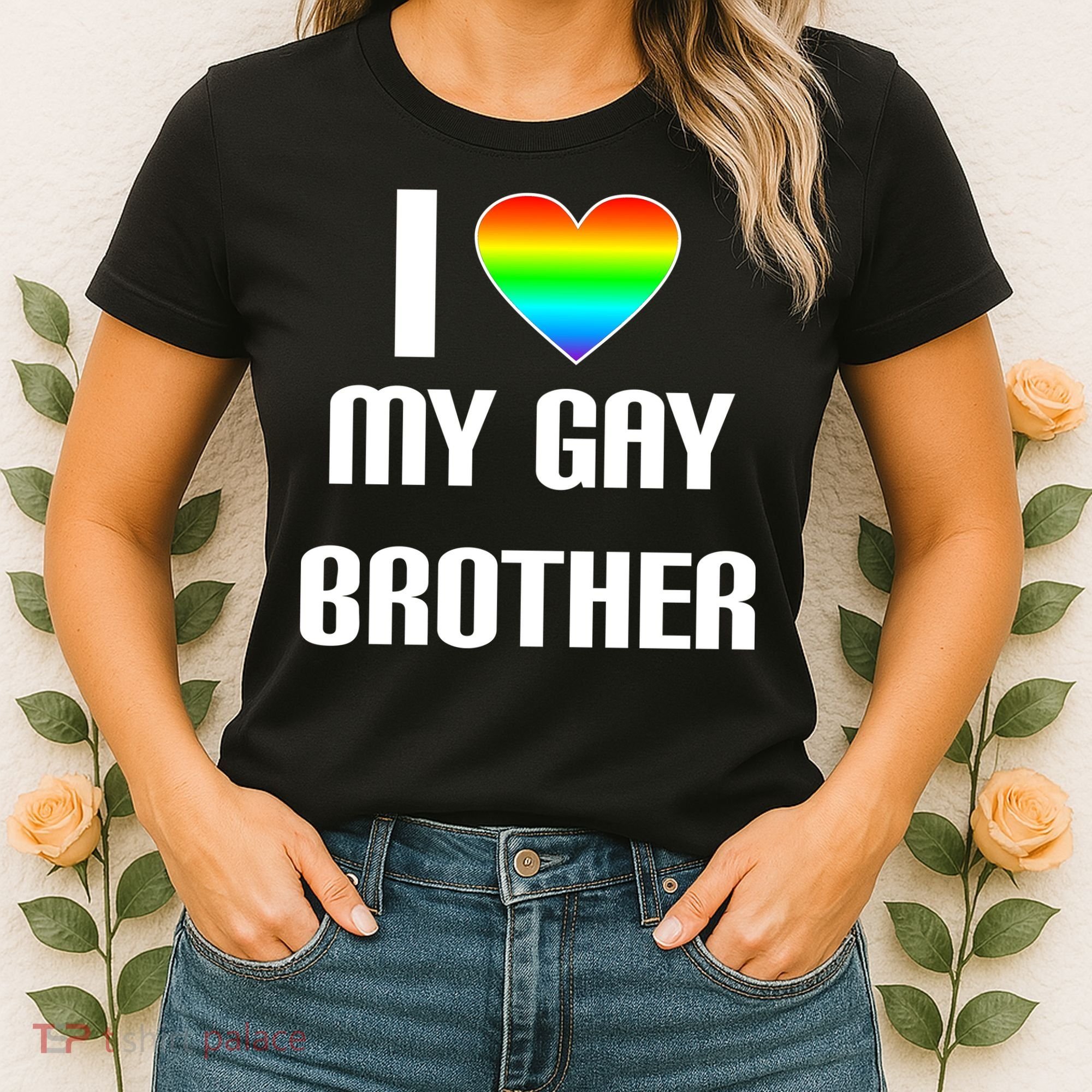 I Heart My Gay Brother Women's T-Shirt