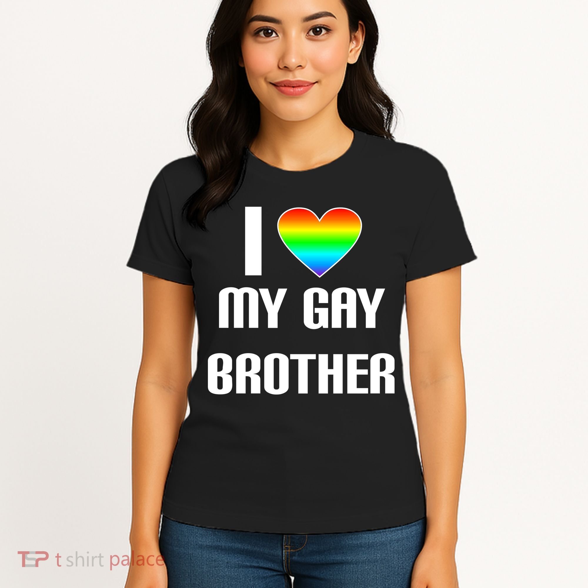 I Heart My Gay Brother Women's T-Shirt