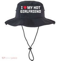 I Heart My Hot Girlfriend Fenny Couples Bucket Hat thumb 0