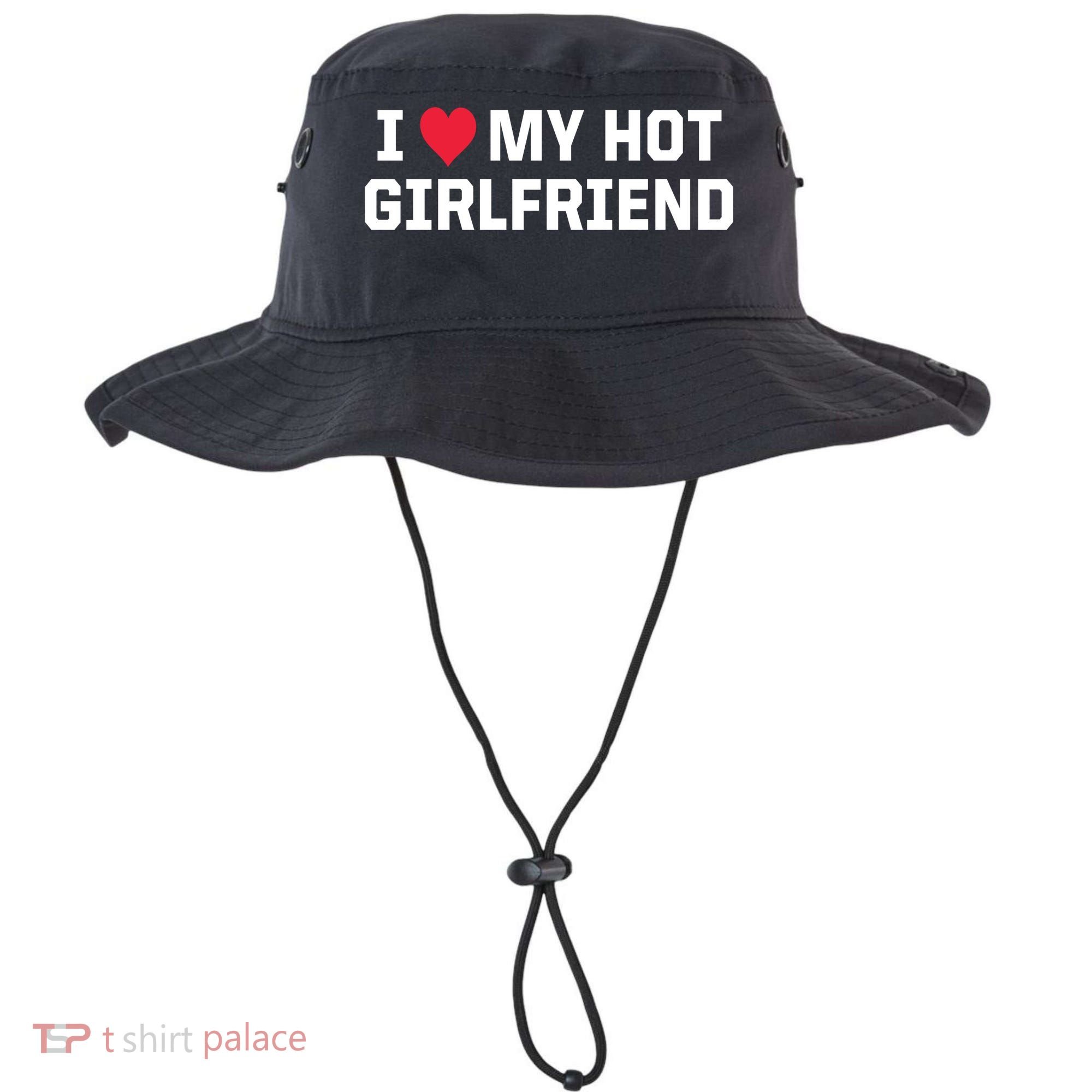 I Heart My Hot Girlfriend Fenny Couples Bucket Hat