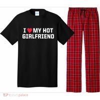 I Heart My Hot Girlfriend Fenny Couples Pajama Set thumb 0